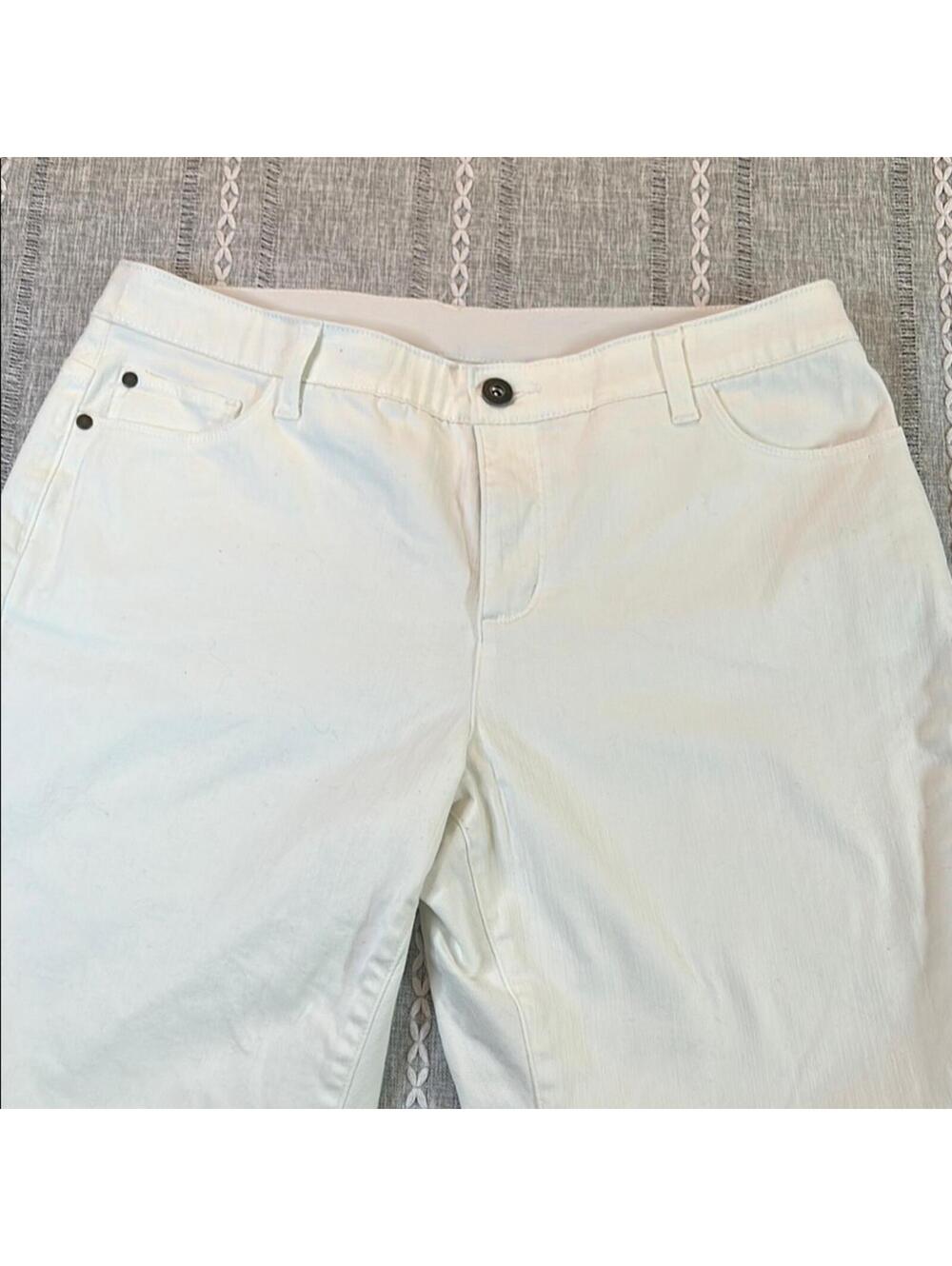 CJ Banks White Jeans